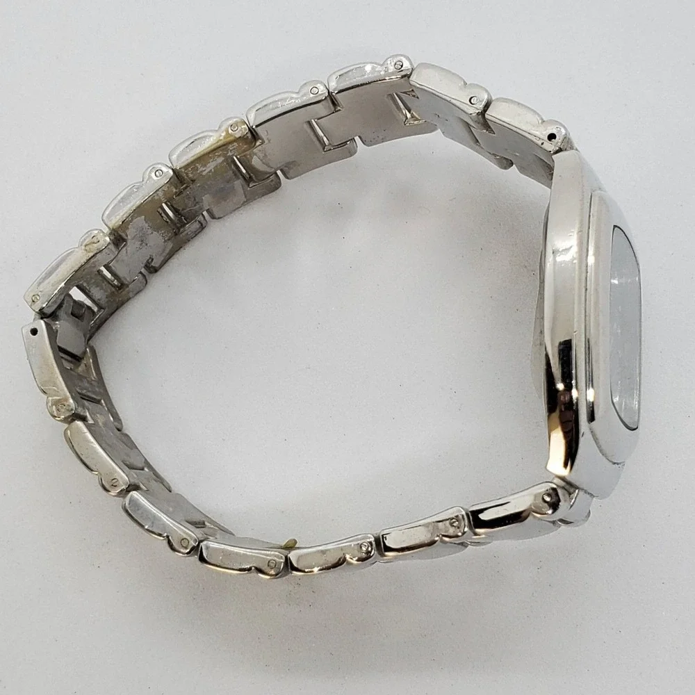 Men's Watch 38MM Black Dial Gray Case Gray Bracelet 7.5